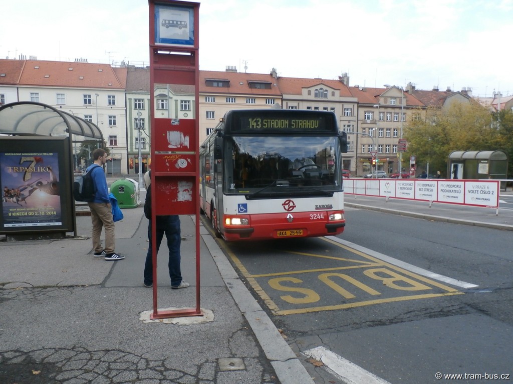 linka 143 Citybus 12M Malovanka 2014