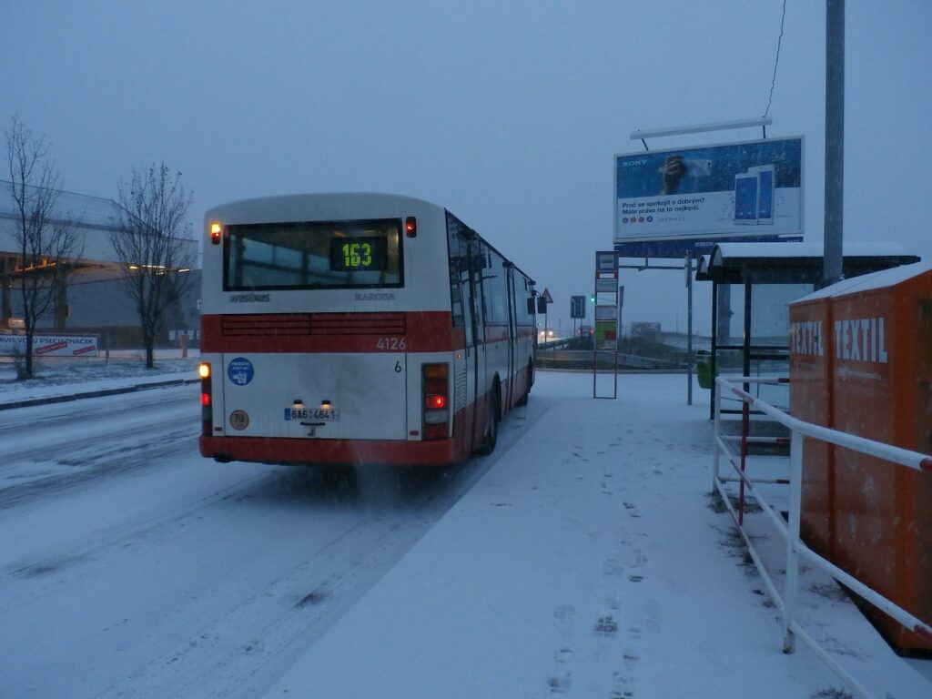 3078 - linka 163 Dolní Počernice DPP Karosa B 951 4126