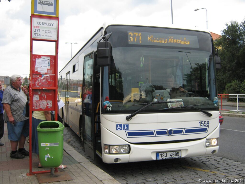 189 - linka 371 Kobylisy ČSAD SČ Iveco Crossway LE 12M 1559