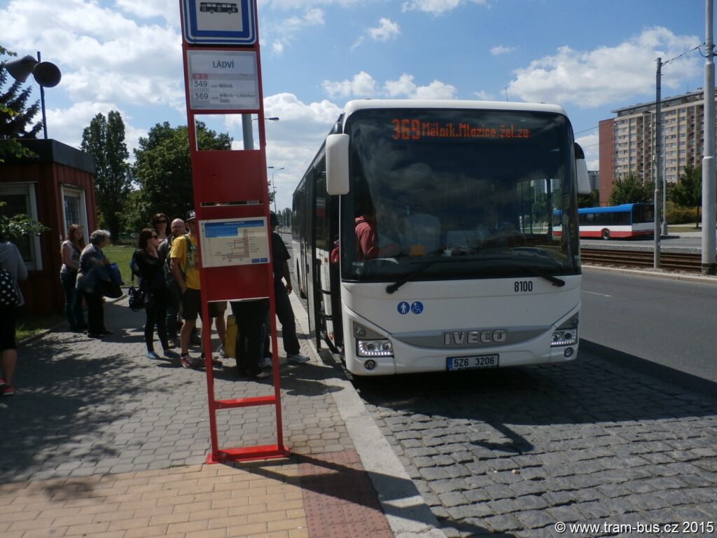 4002 - linka 369 Ládví ČSAD SČ Iveco Crossway LE LINE 12M 8100