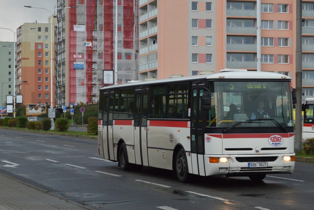 linka-5-Kladno,Nám. Svobody-ČSAD MHD Kladno-Karosa B952E 6S0 1641