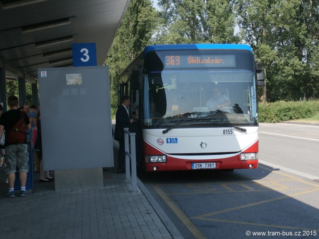 3999 - linka 369 Mělník,,aut,st, ČSAD SČ Iveco Crossway LE 12M 8155